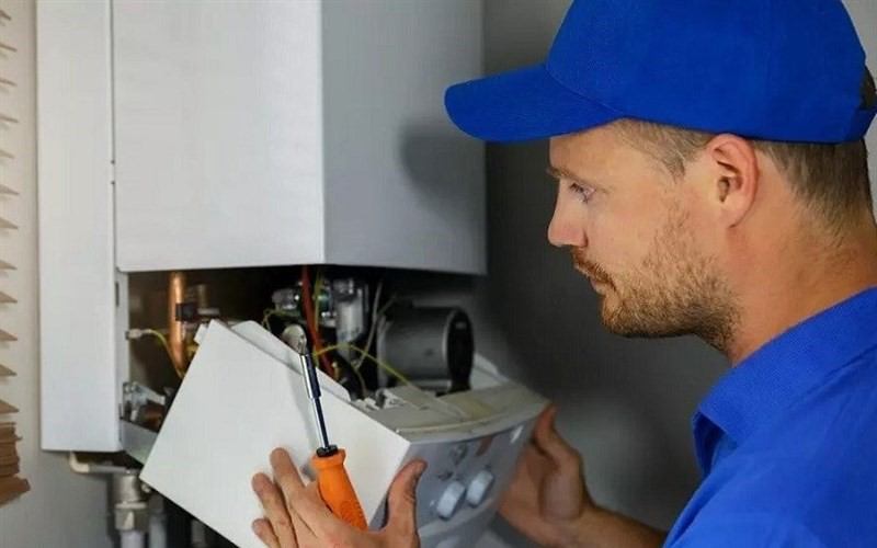 عیب یابی و هواگیری پکیج دیواری